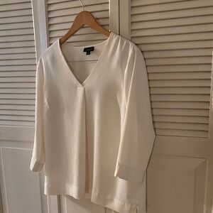 J. Jill Elegant Cream Blouse